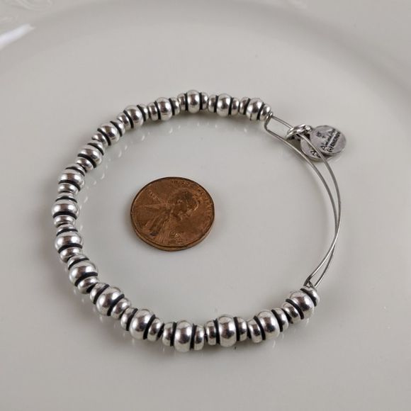 Alex and Ani Rafaelian Silver Nile Beaded Bracelet - Picture 3 of 4